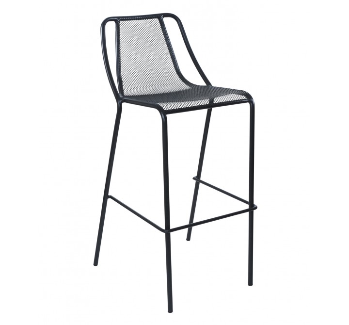 Kingston Side Chair - Powder Coated Steel - Black