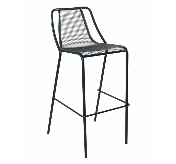 Kingston Side Chair - Powder Coated Steel - Black