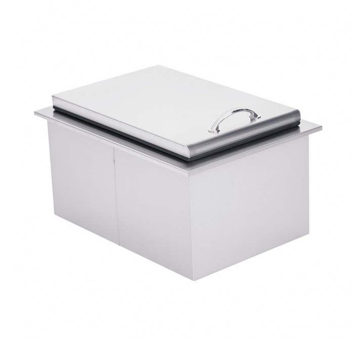 Summerset Grills 17" 1.7C Drop-In Cooler - Angled View