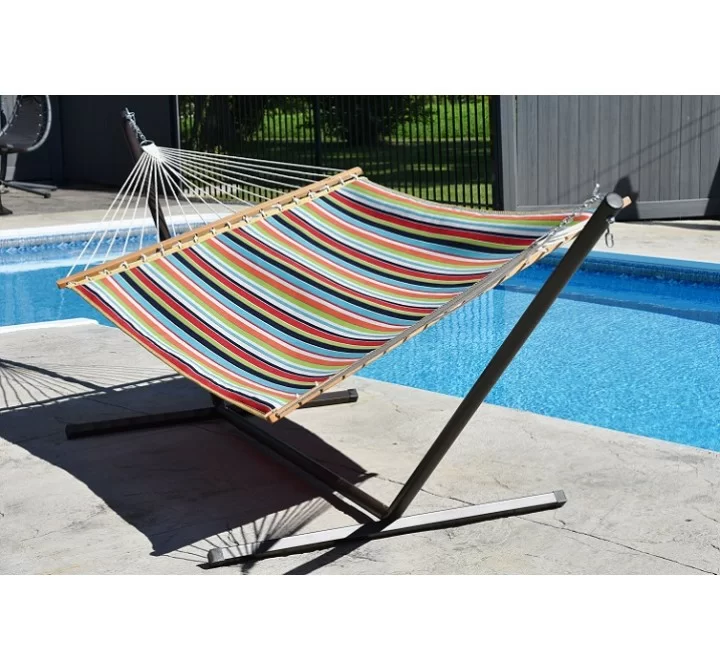 Sunbrella® Quilted Hammock - Double - Carousel Confetti