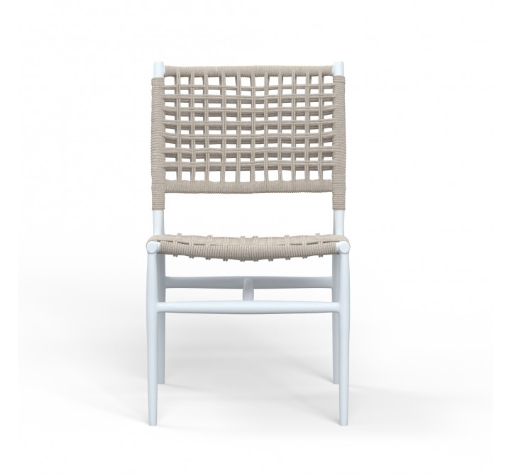 Sunset West Bahia Armless Dining Chair - Front Angle