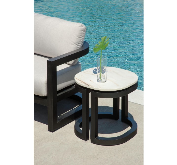 Sunset West Malibu End Table - Lifestyle 