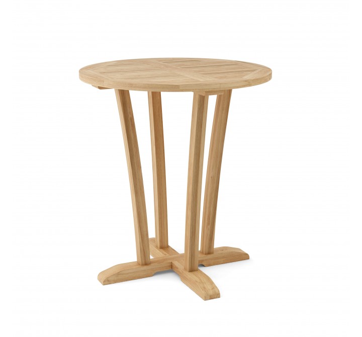 Anderson Teak Descanso 35" Round Bar Table-1