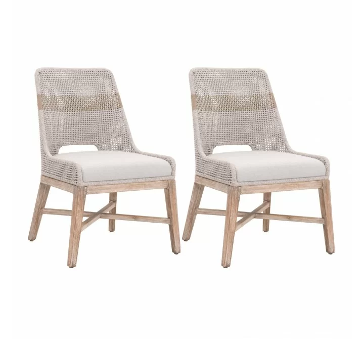 Essentials For Living Tapestry Dining Chair - Set of Two - Set in Front Side Angle