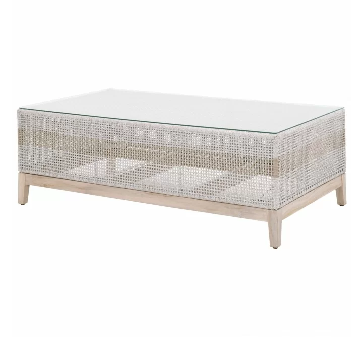Essentials For Living Tapestry Outdoor Coffee Table - Front Side Angle
