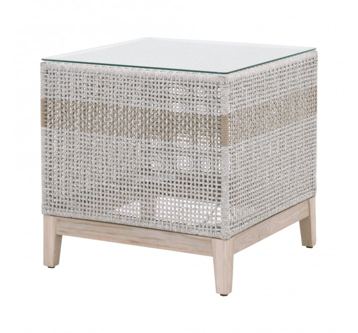 Essentials For Living Tapestry Outdoor End Table - Front Side Angle