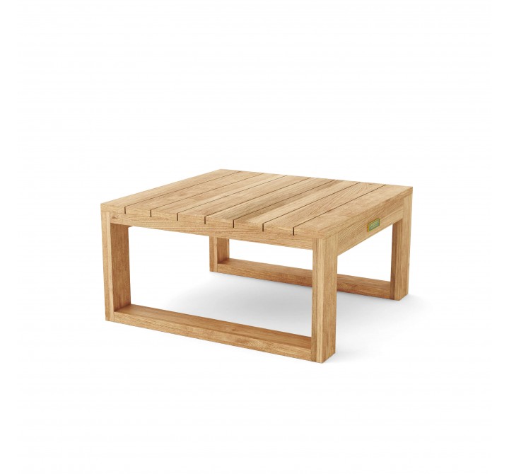 Anderson Teak Straight Side Table - Angled