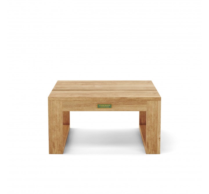 Anderson Teak Straight Side Table - Front
