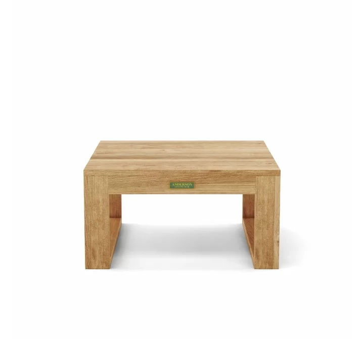 Anderson Teak Straight Side Table - Front