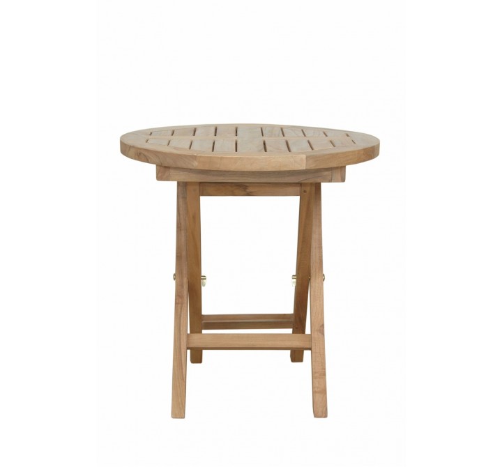 Anderson Teak Montage 20" Round Folding Table