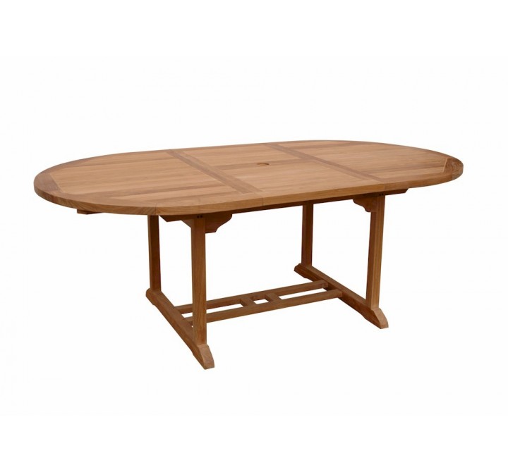 Anderson Teak Bahama 71" Oval Extension Table Extra Thick Wood