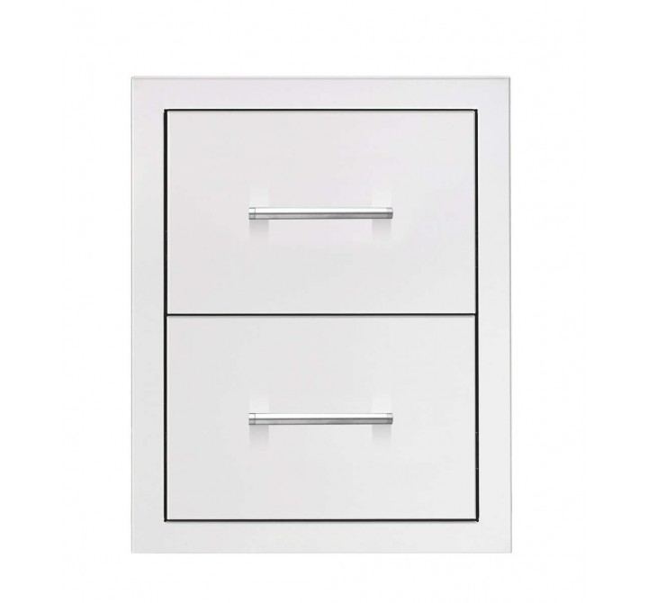 TrueFlame 17" Double Drawer Masonry Frame Return