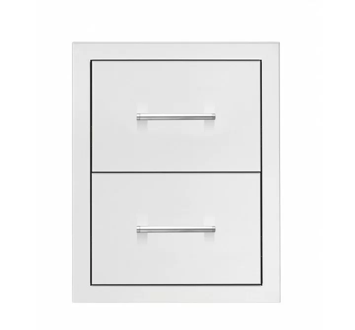 TrueFlame 17" Double Drawer Masonry Frame Return