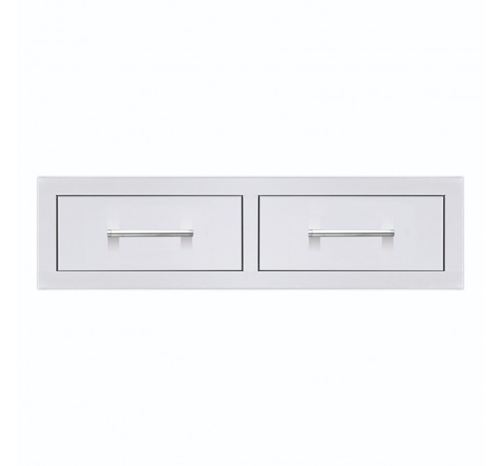 TrueFlame 32" Double Horizontal Drawer - Front