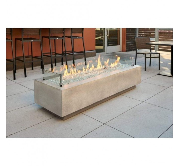  Outdoor Greatroom Company Natural Grey Cove 72" Linear - Lifestyle