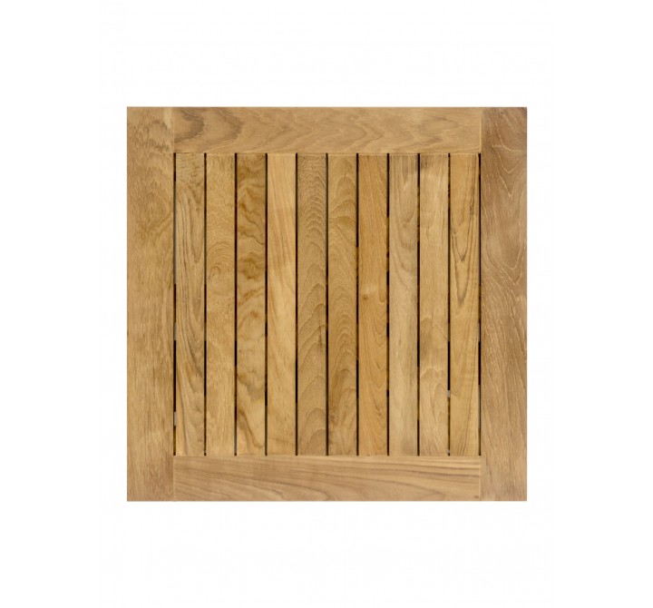 Florida Seating TK-TP Teak Tops - Square  - 24x24
