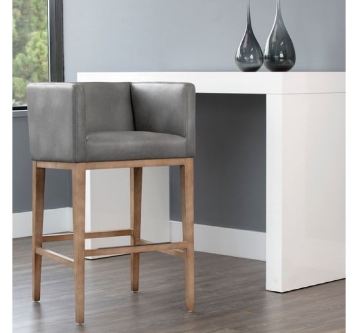 Sunpan Maxine Barstool - Bravo Metal - Lifestyle
