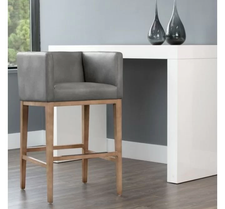 Sunpan Maxine Barstool - Bravo Metal - Lifestyle