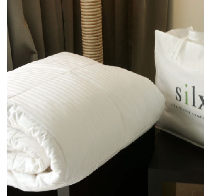 Silx Bedding Silk Filled Mattress Topper