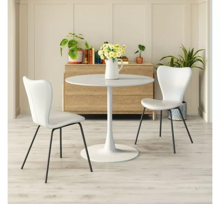 Dining Chair in White- Lifestyle 1