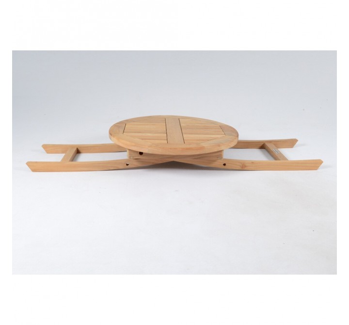 Tortuga Outdoor Jakarta Folding Bistro Table Full Open