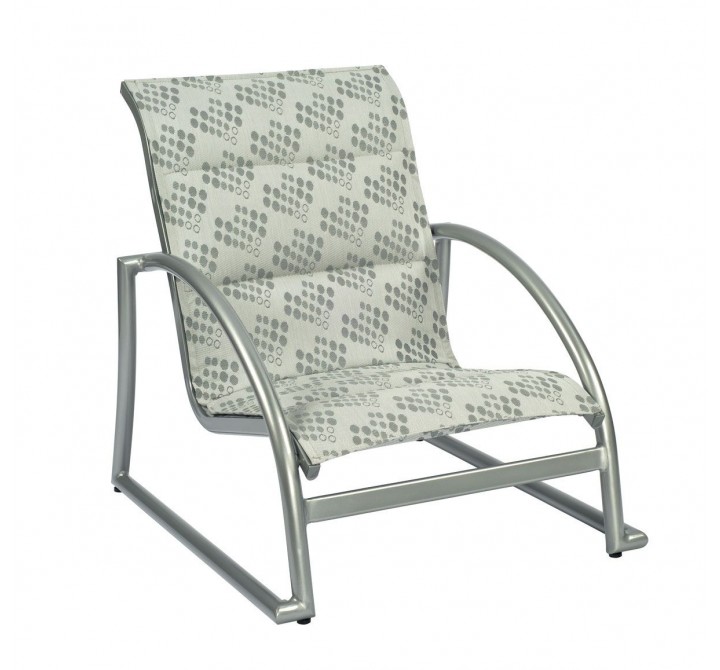 Woodard Tribeca Padded Sand Chair - Angled