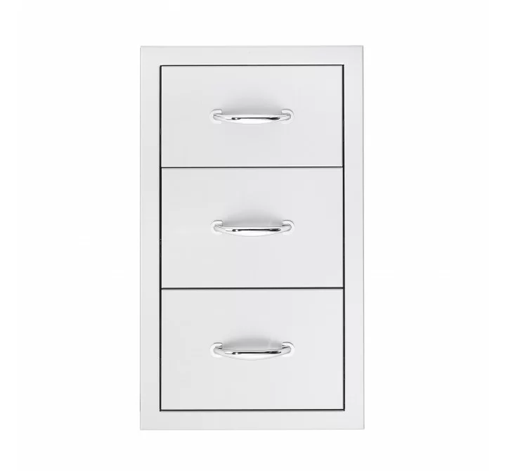 Summerset Grills 17" Triple Drawer - Front