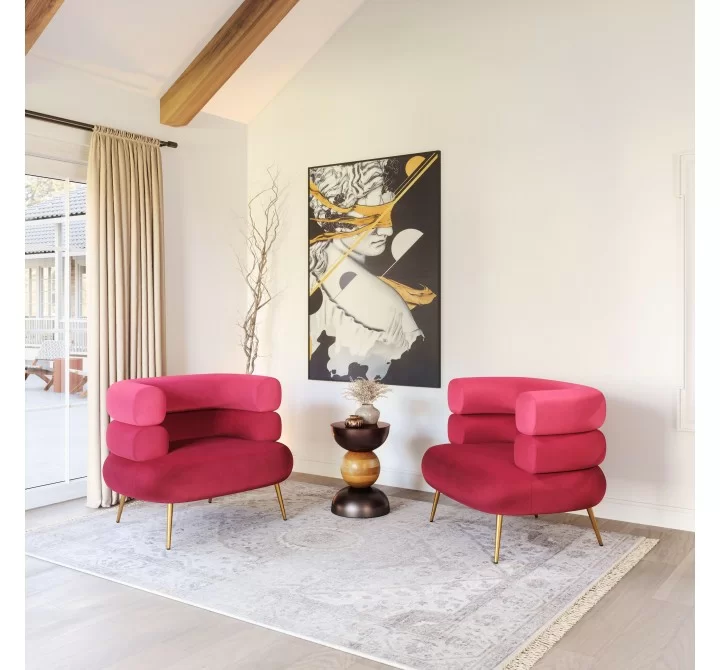 Tripoli Side Table in Bronze-Lifestyle 1