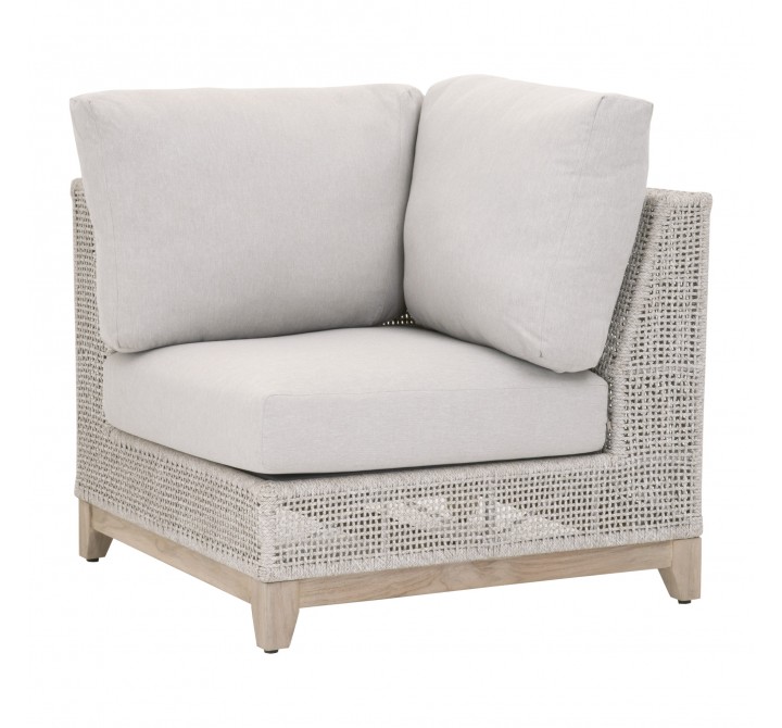 Essentials For Living Tropez Outdoor Modular Corner Sofa - Front Side Angle