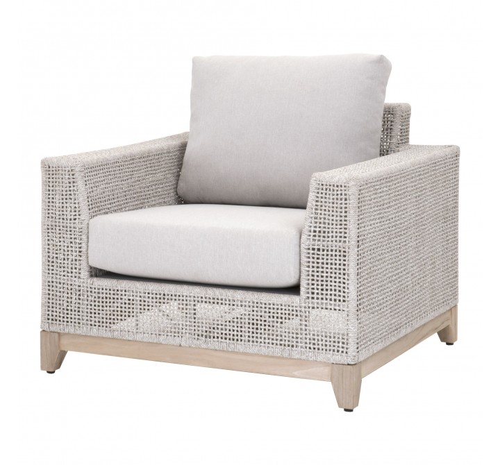 Essentials For Living Tropez Outdoor Sofa Chair - Front Side Angle
