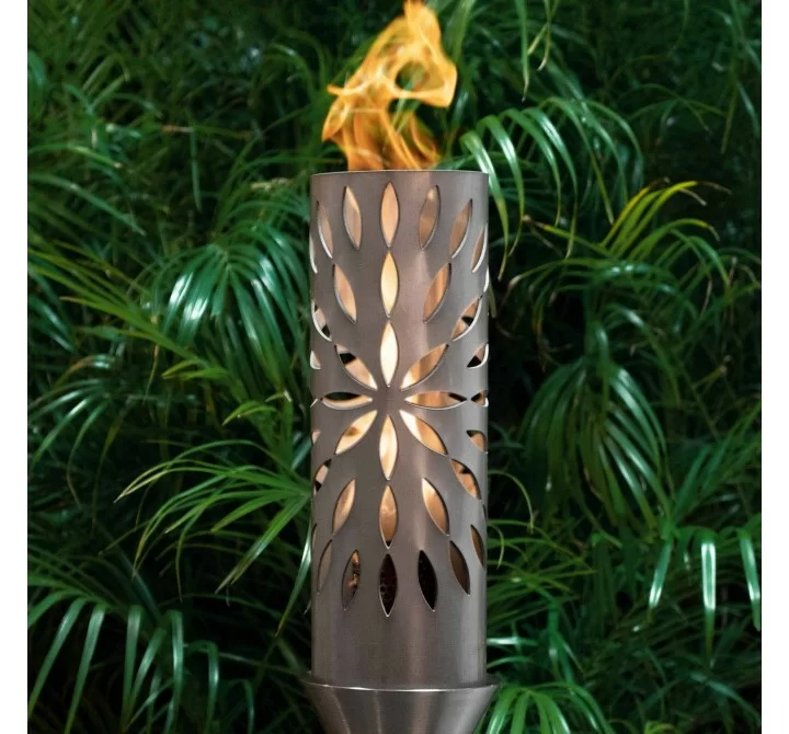 The Outdoor Plus Sunshine Fire Torch - Stainless Steel