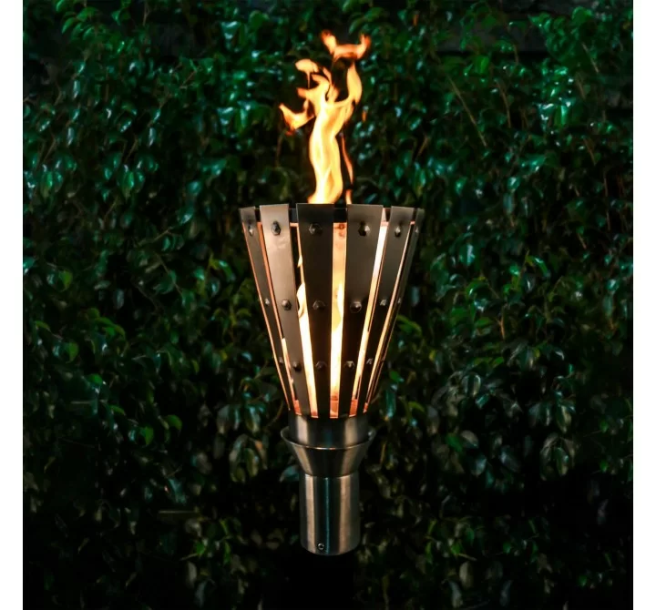 The Outdoor Plus Trojan Torch - Stainless Steel