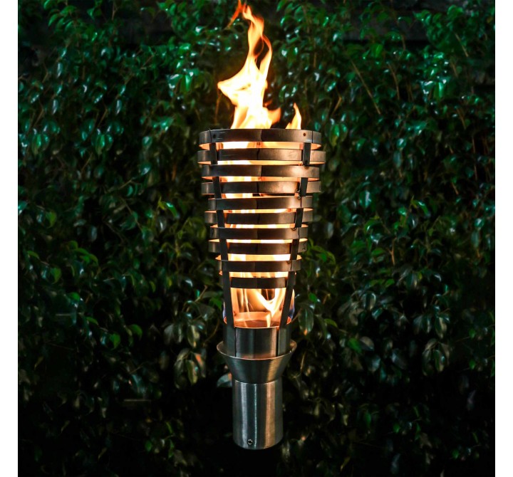 The Outdoor Plus Hercules Torch - Stainless Steel