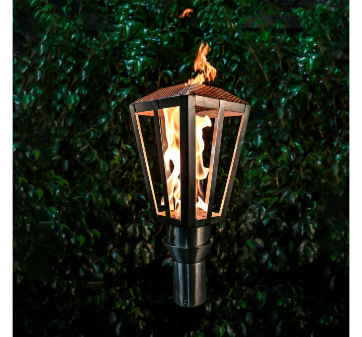 The Outdoor Plus Lantern Torch - Stainless Steel