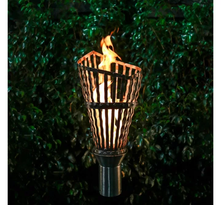 The Outdoor Plus Roman Torch - Stainless Steel