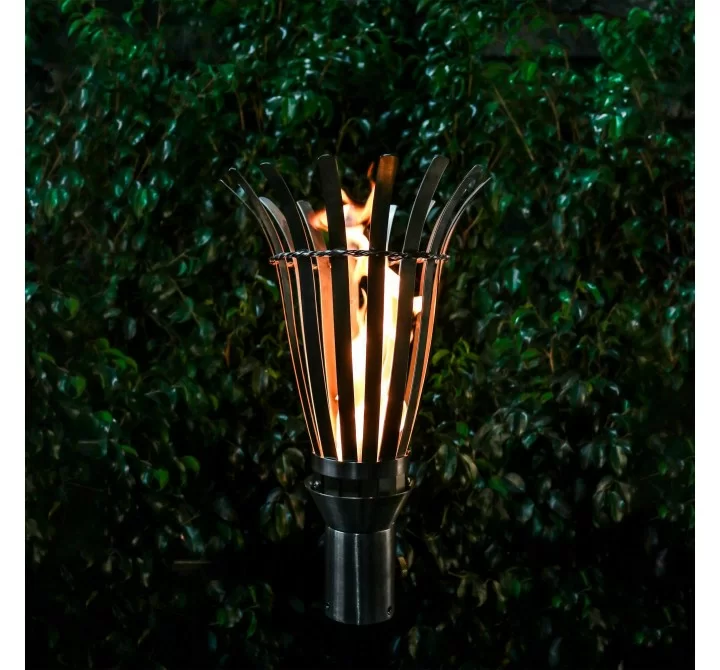 The Outdoor Plus Basket Torch - Stainless Steel