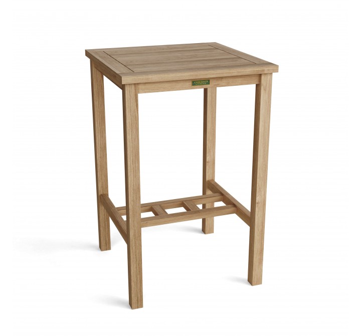 Anderson Teak Avalon 27-inch Square Bar Table-1