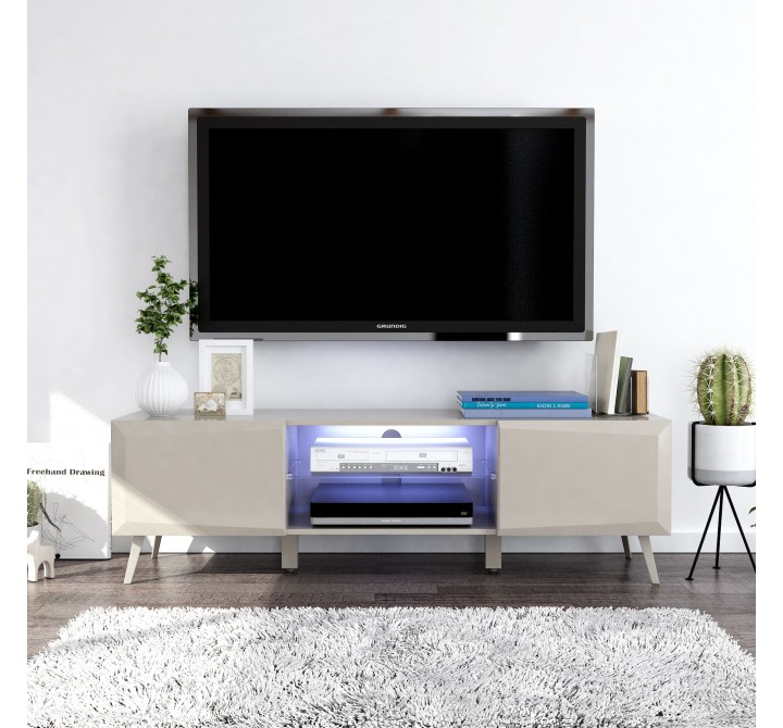 Anderson Teak Altus 59" TV Stand - Lifestyle