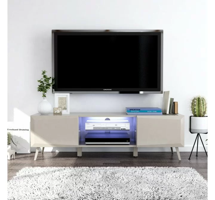 Anderson Teak Altus 59" TV Stand - Lifestyle