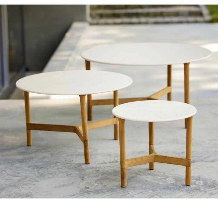 Cane-Line Twist Coffee Table, Small, Teak