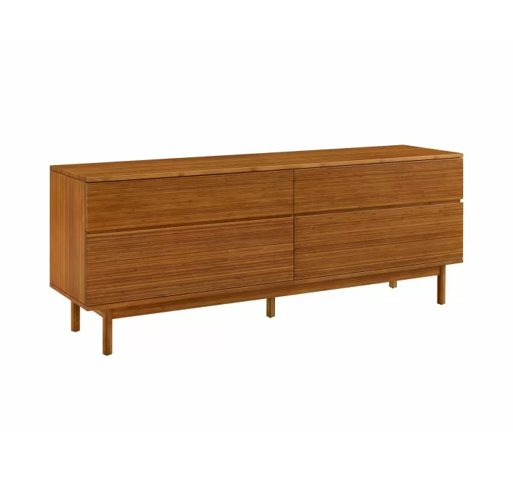 Greenington Ventura 4 Drawer Double Dresser - Front Side Angle