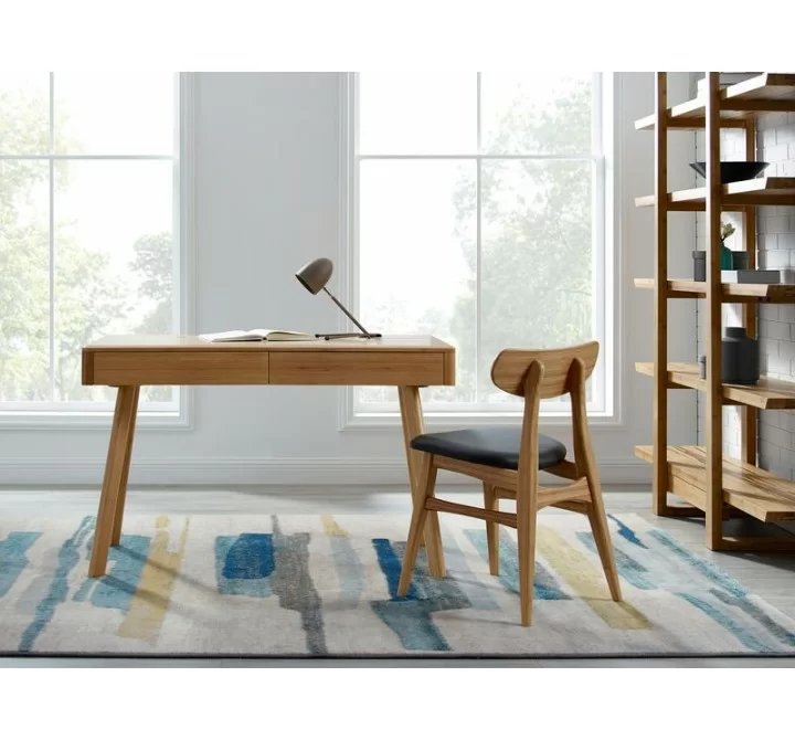 Greenington Jasmine Writing Desk, Caramelized - Lifestyle