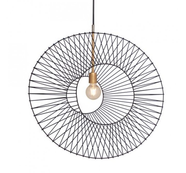 Sunpan Silas Pendant Light Small / Medium / Large - Front Angle