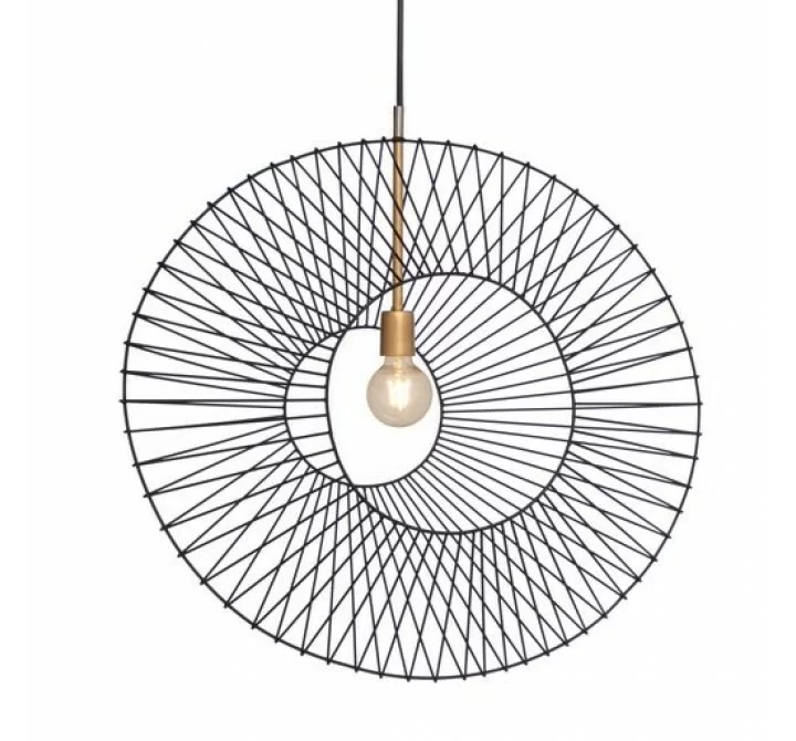Sunpan Silas Pendant Light Small / Medium / Large - Front Angle