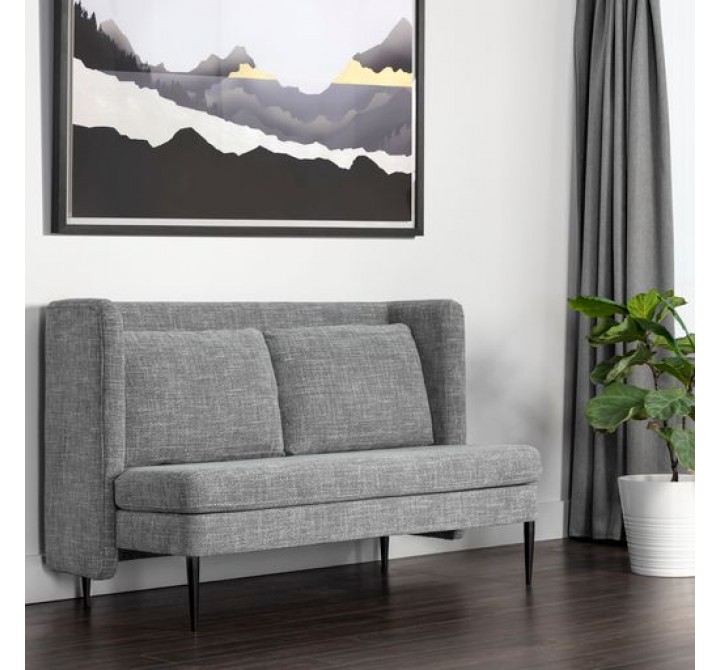 Sunpan Santos Two Seater Sofa - Chacha Grey - Lifestyle