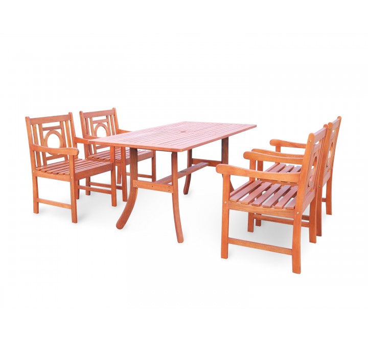 Modern Patio Atlantic Rectangular Table
