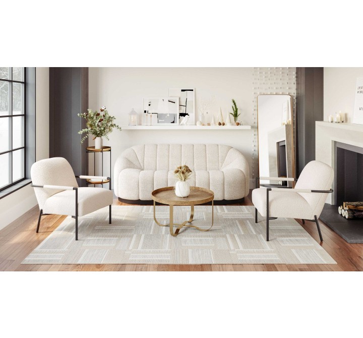 Vannes Coffee Table Brass - Lifestyle 1
