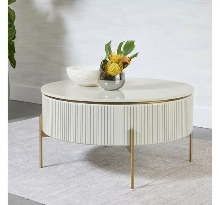 Sunpan Paloma Lift Top Coffee Table - Lifestyle