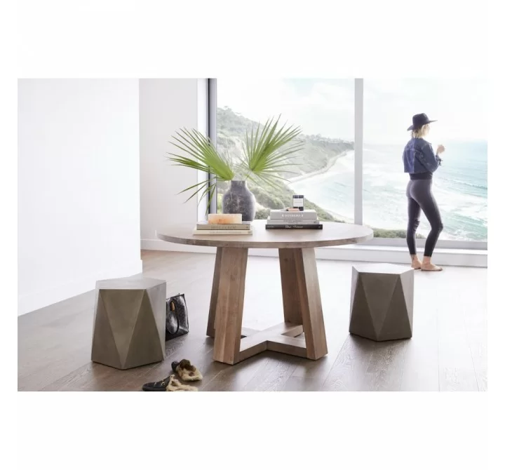 Moe's Home Collection Tanya Round Dining Table - Lifestyle