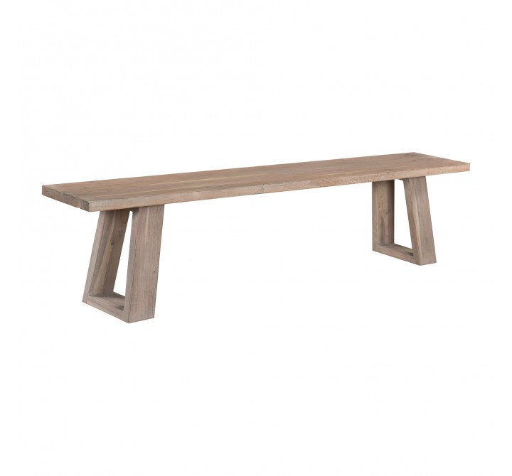 Moe's Home Collection Tanya Bench - Front Side Angle